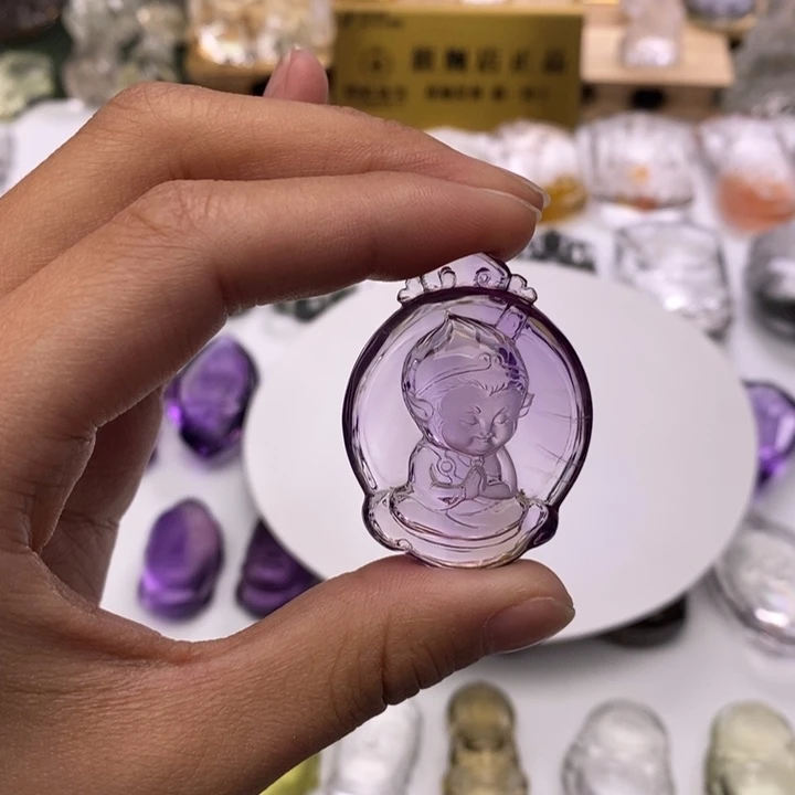 超***体颈饰水晶未镶嵌定制