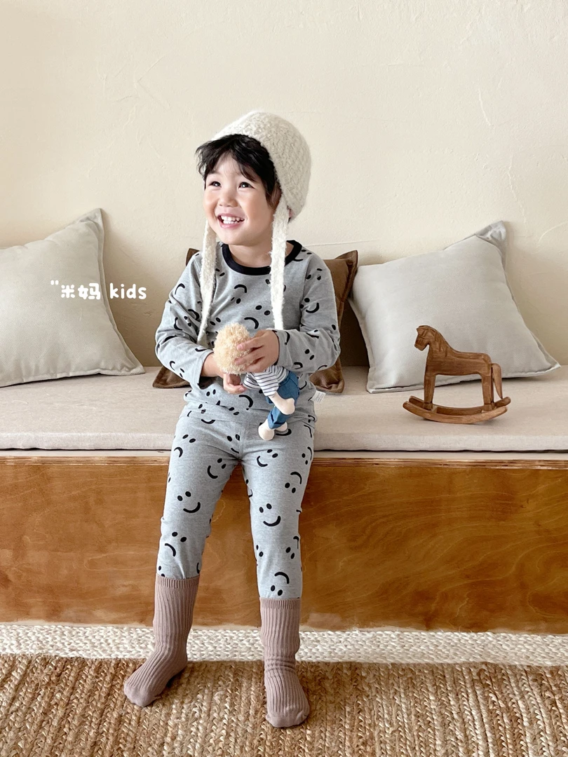 儿童睡衣家居服秋衣秋裤秋季睡衣婴儿分体套装小孩秋天睡衣套装