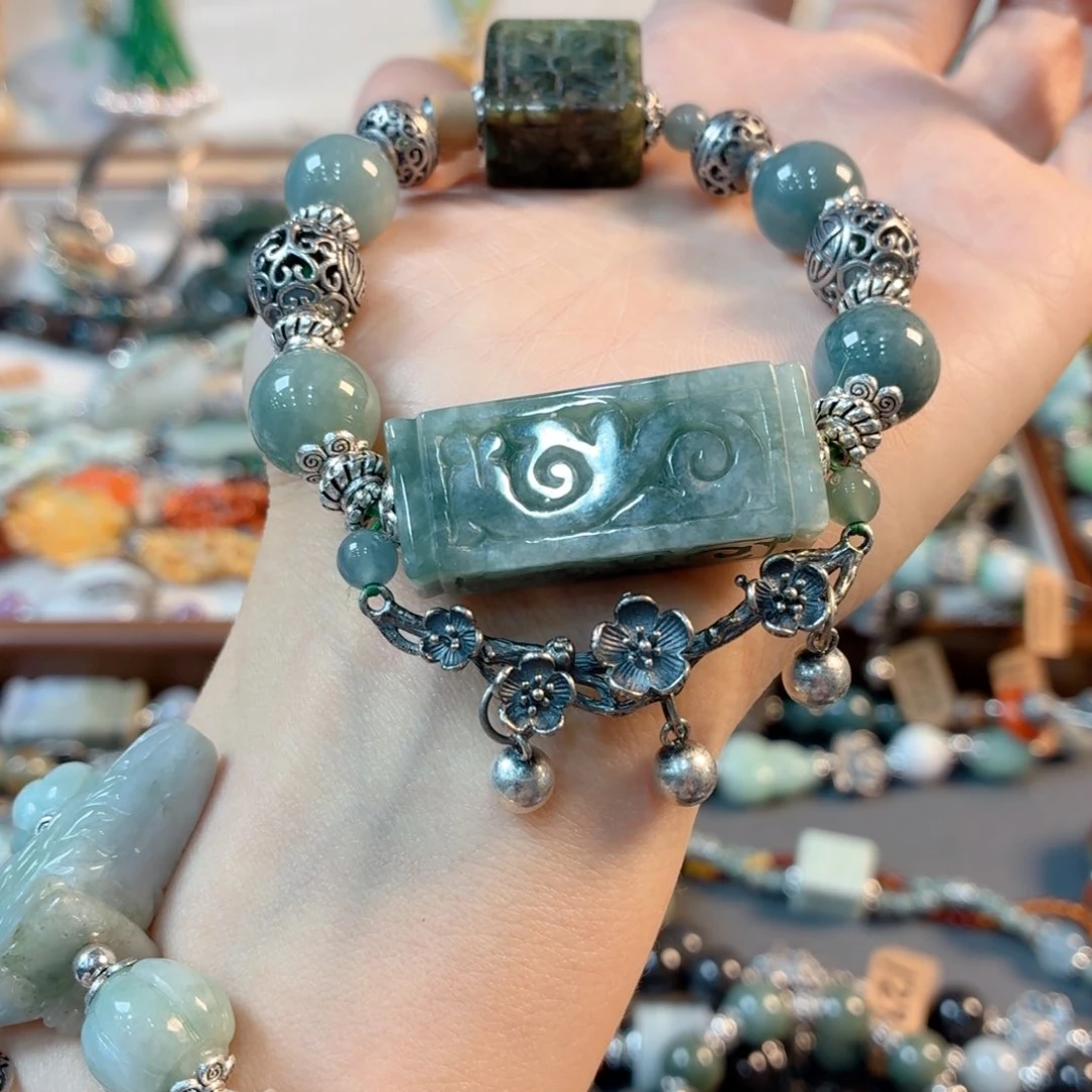 未镶嵌手链翡翠清****哒