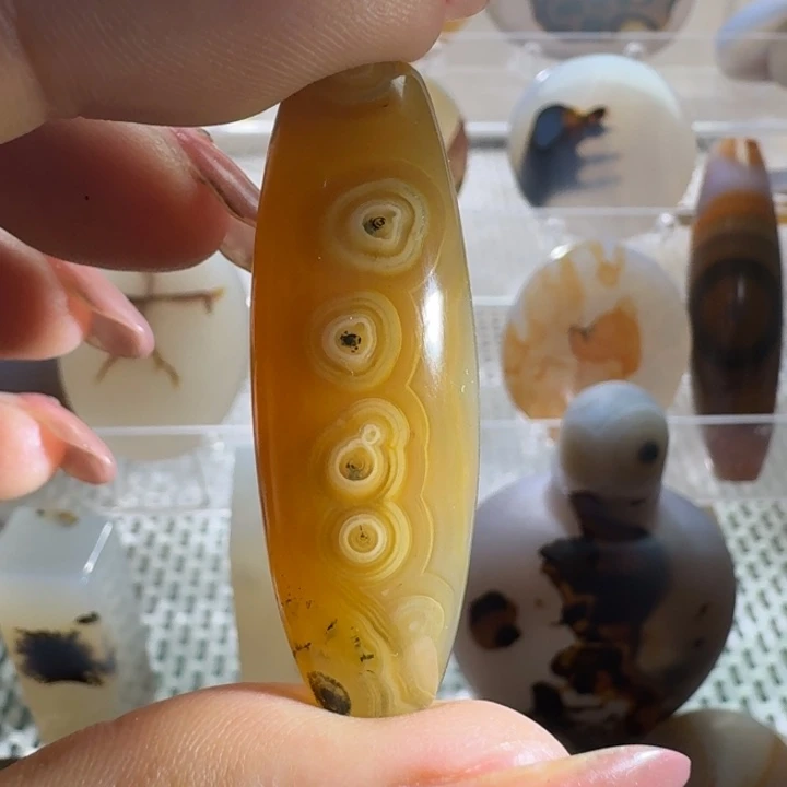 玛瑙/玉髓未镶嵌项链