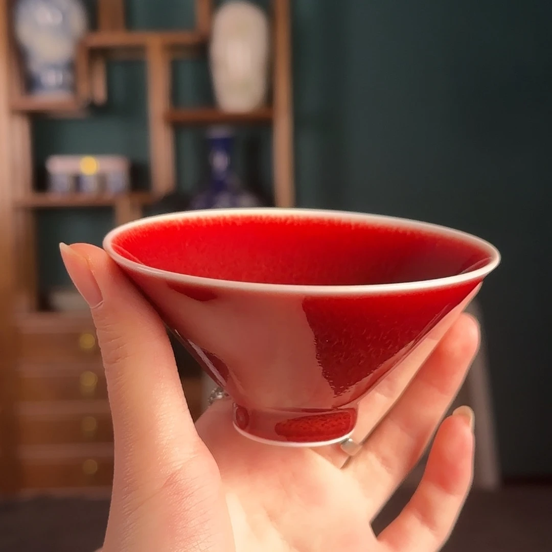 100cc郎红斗笠杯很好看！