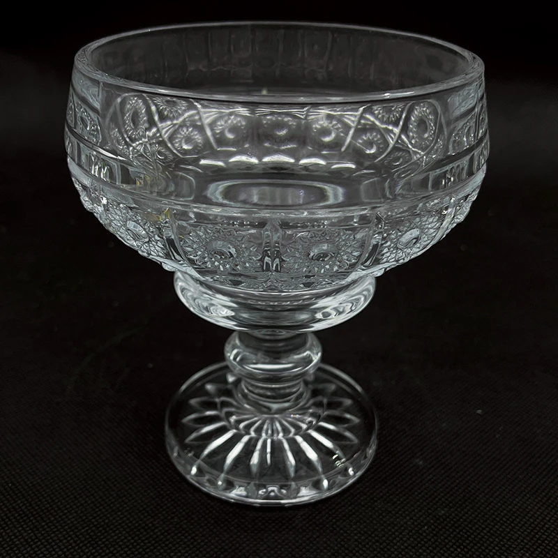 冰激凌甜品杯高脚玻璃碗家用高颜值雪糕酸奶布丁奶昔慕斯杯