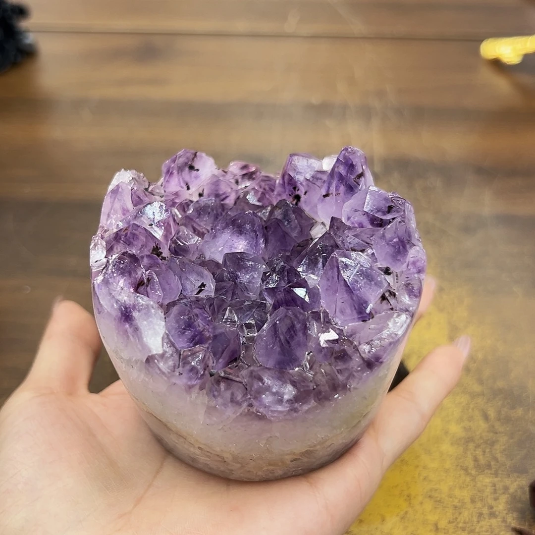 紫晶摆件未镶嵌晶体