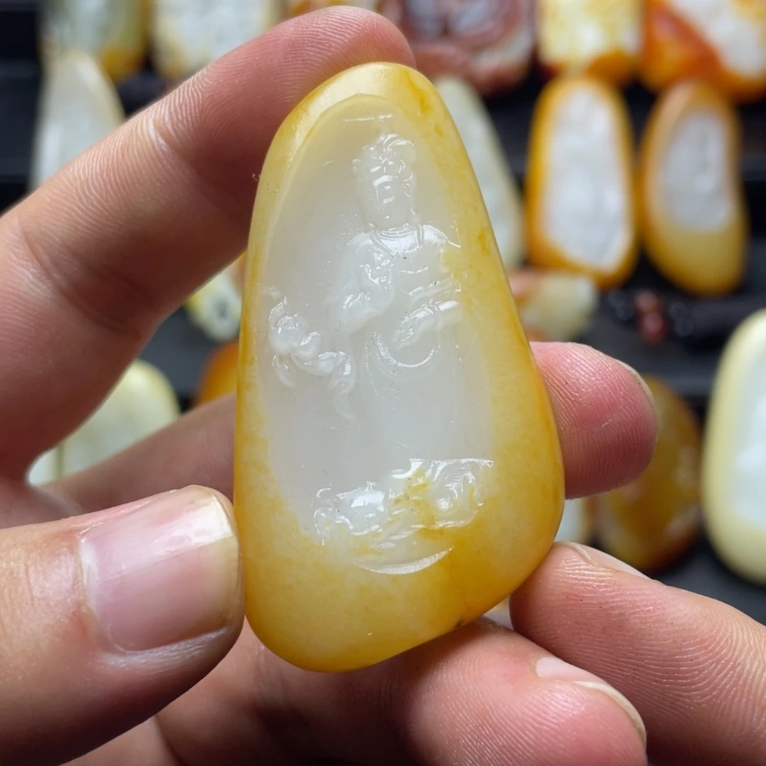 未镶嵌和田玉挂件