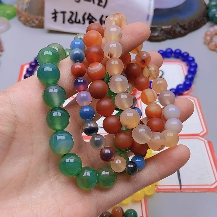 【闪购商品】玛瑙/玉髓未镶嵌珠宝半成品菲*