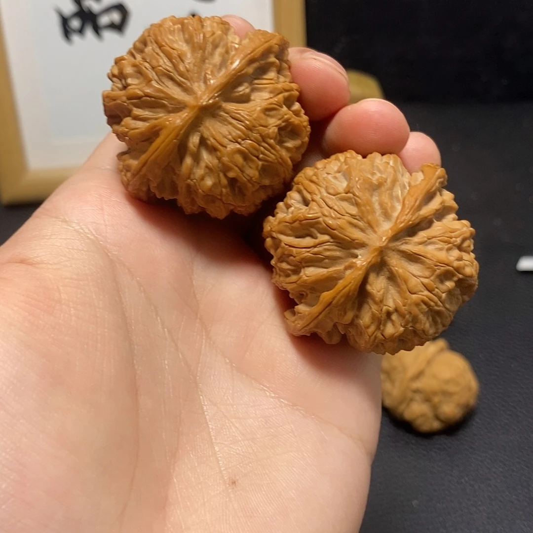 文玩核桃把件清*苹果