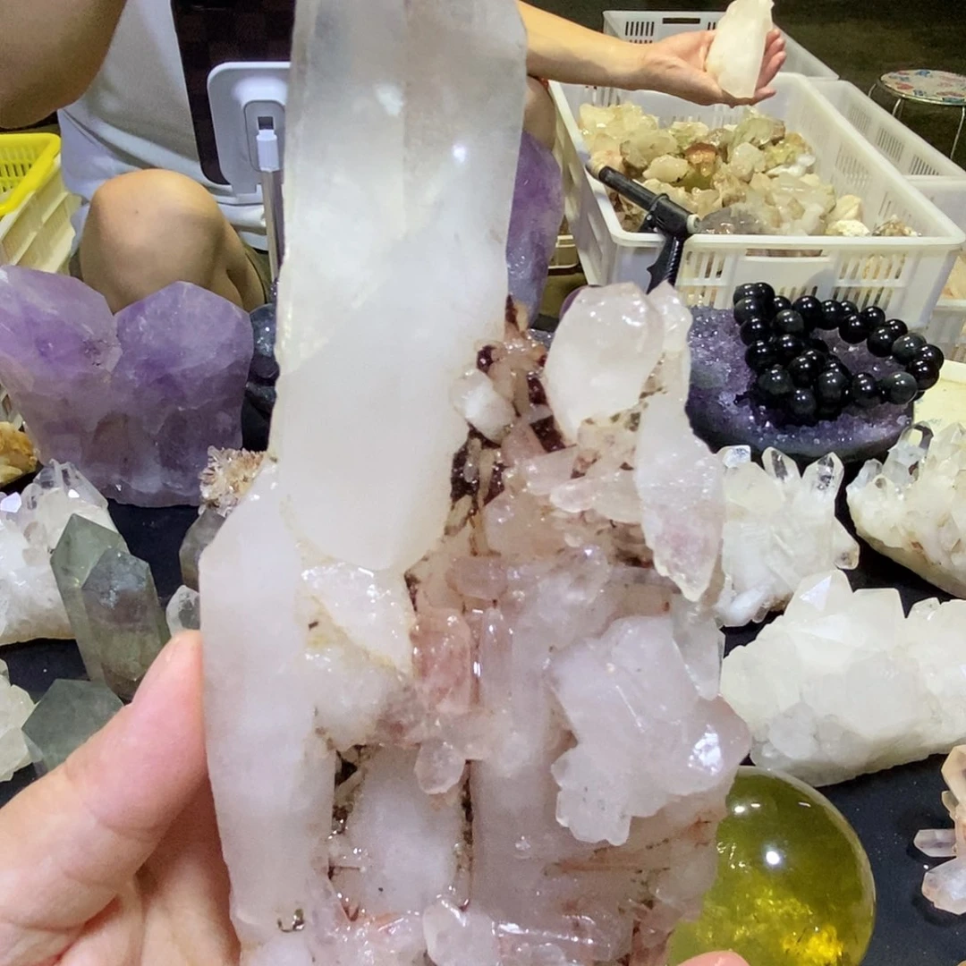 水晶珠宝半成品未镶嵌语*
