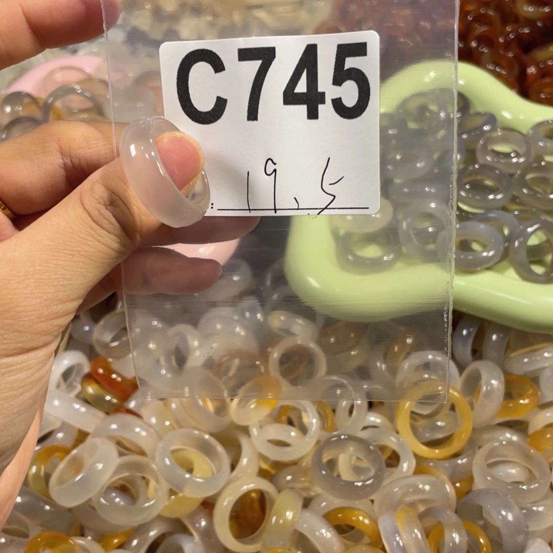 未镶嵌戒指玛瑙/玉髓745
