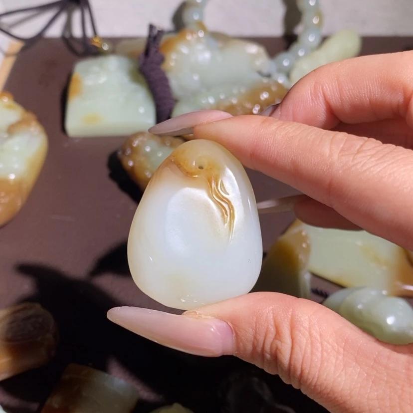 【闪购商品】和田玉（糖玉）未镶嵌颈饰