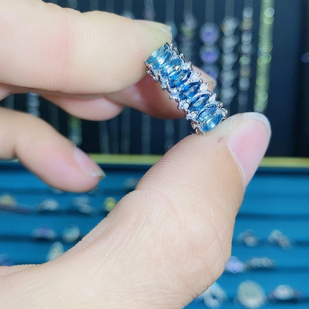 紫晶珠宝半成品银S925镶嵌