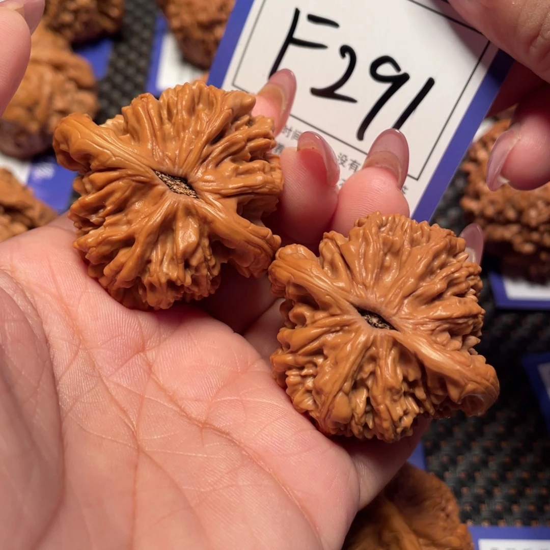 桃核把件291号麦穗43