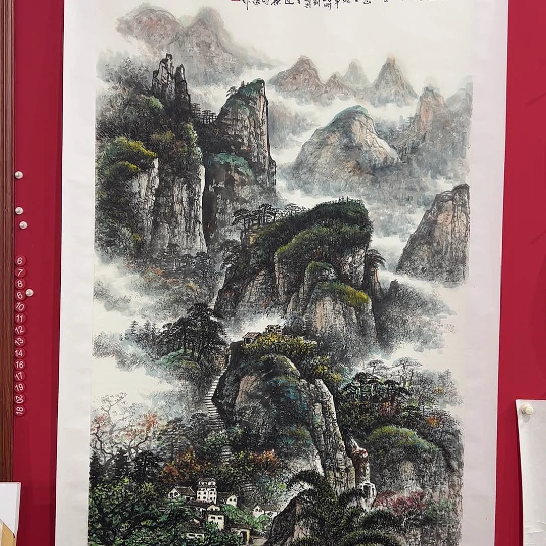 王***杰国画蒋荣生老师精品