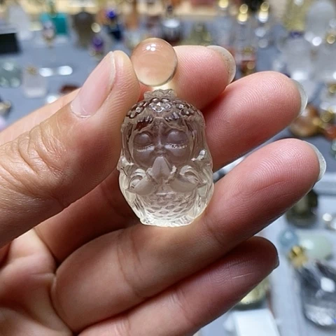 未镶嵌珠宝半成品水晶m****媛水晶
