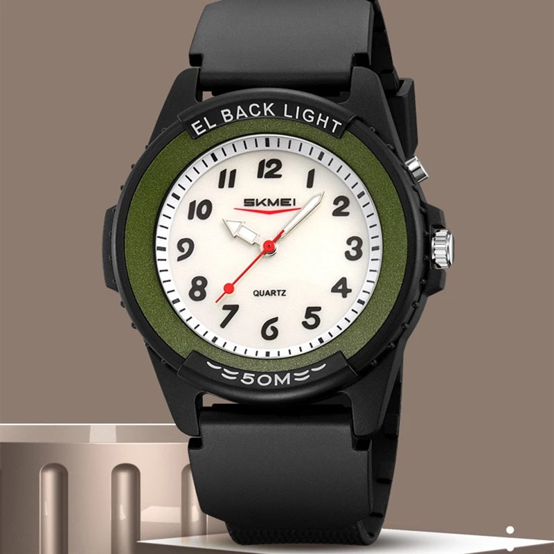 青少年电子手表男款防水夜光学生考试静音专用高颜值时尚潮流腕表