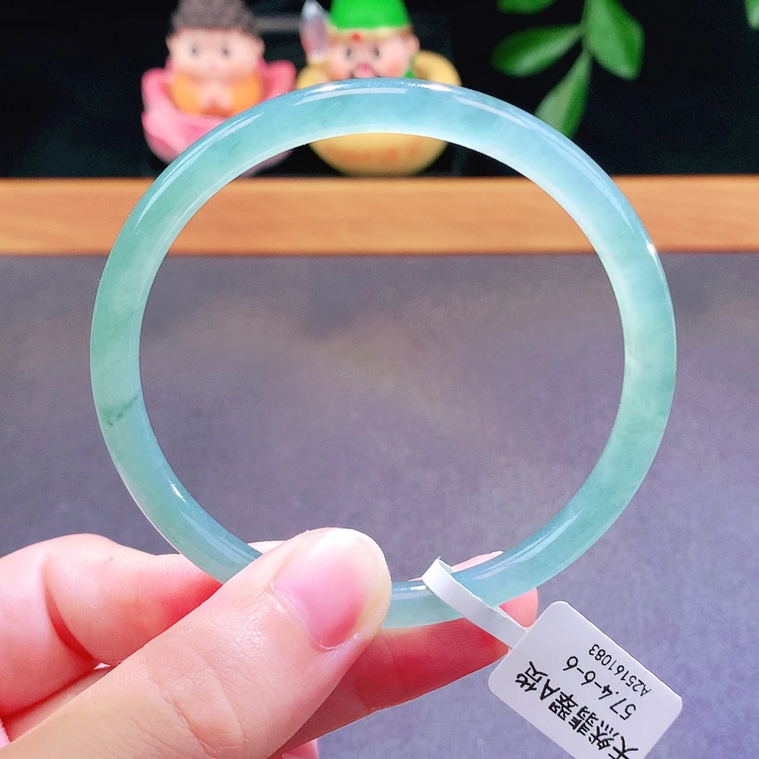 翡翠未镶嵌手镯天然翡翠