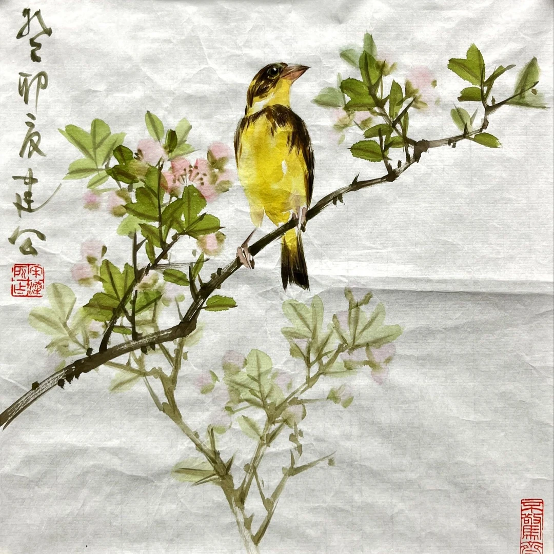 宋涤-纸本-34*34cm
