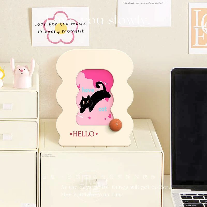 多巴胺ins风相框客厅装饰画卧室桌面摆件小众艺术玄关