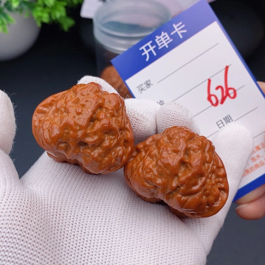 文玩核桃把件42蛤蟆头626