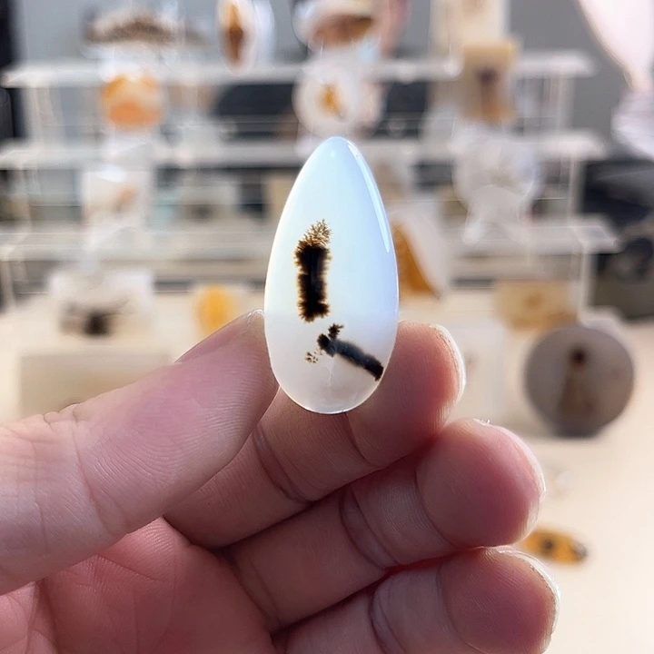 玛瑙/玉髓未镶嵌吊坠(不含链)