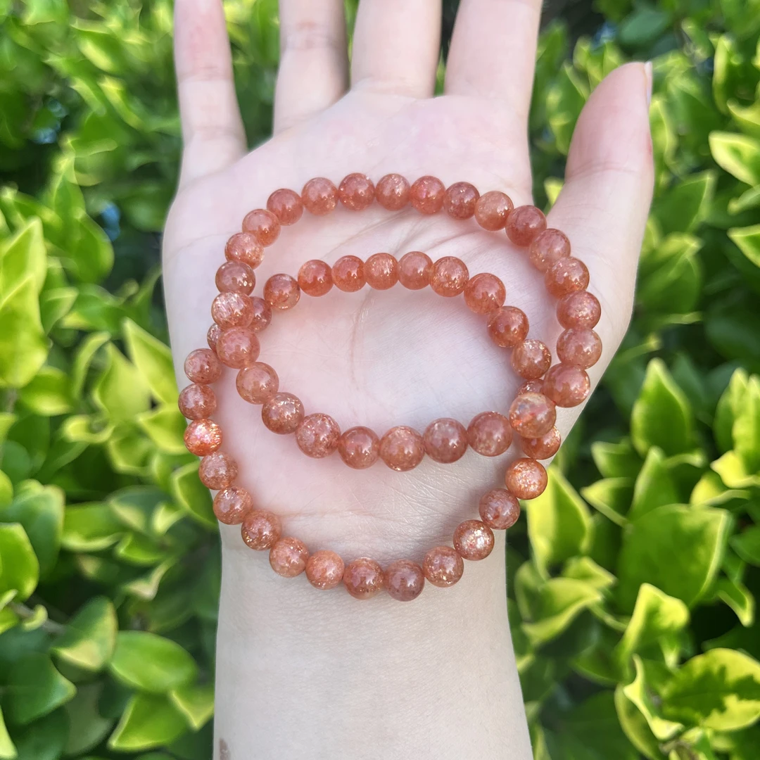 A07天然金太阳辣椒油色系单圈手串-多样性发一