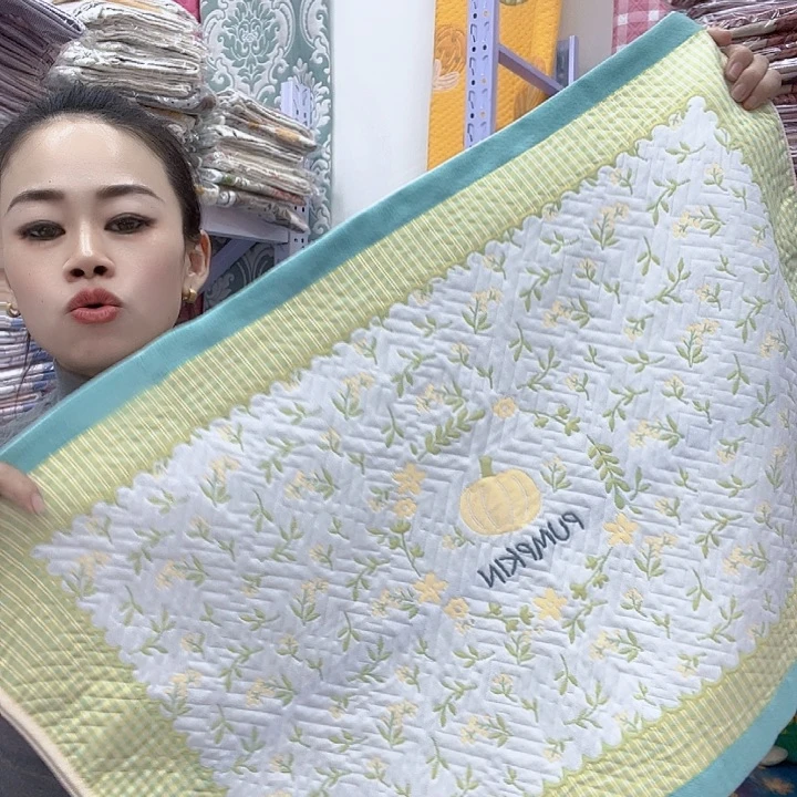 棉绿色小南瓜纯棉