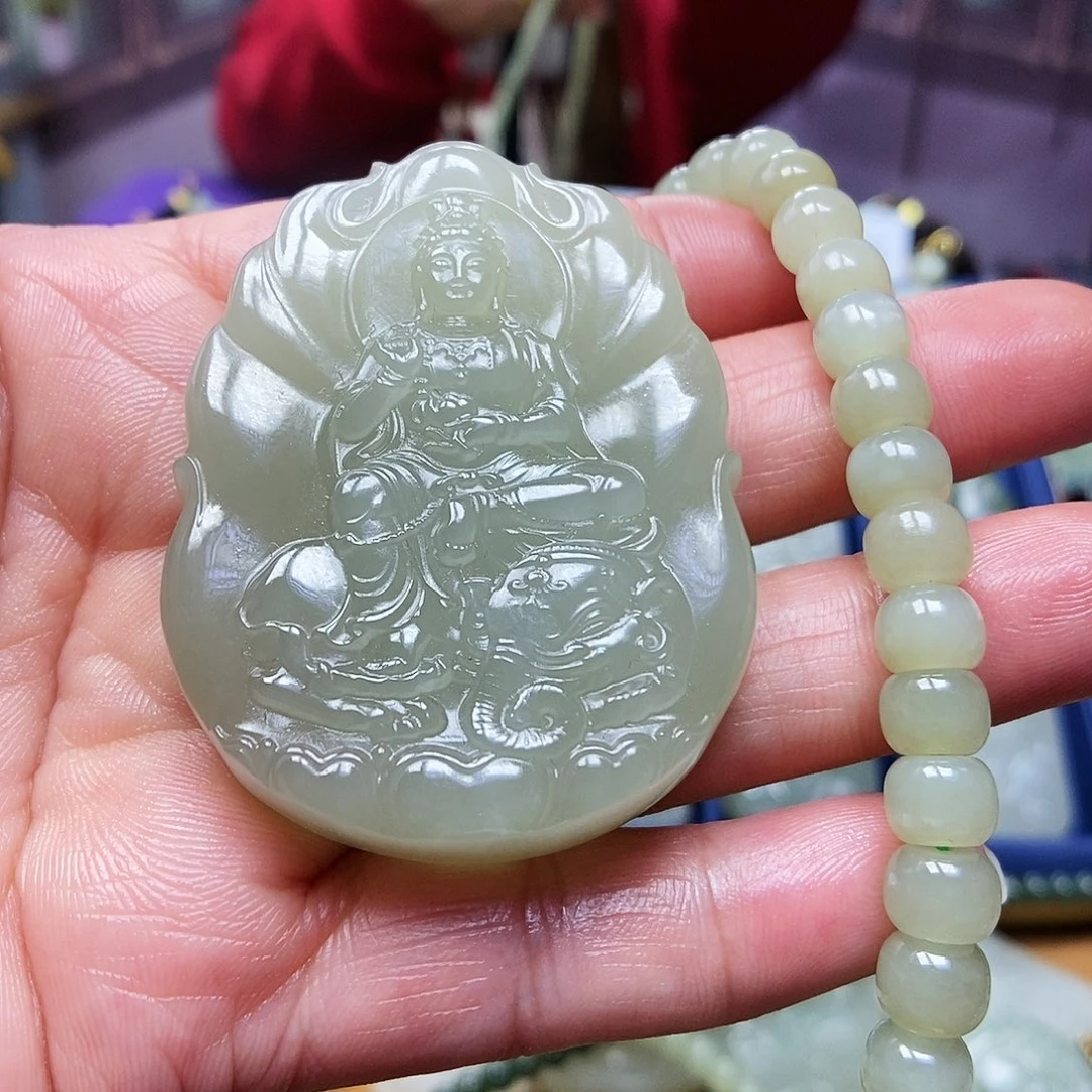 和田玉颈饰未镶嵌用****1