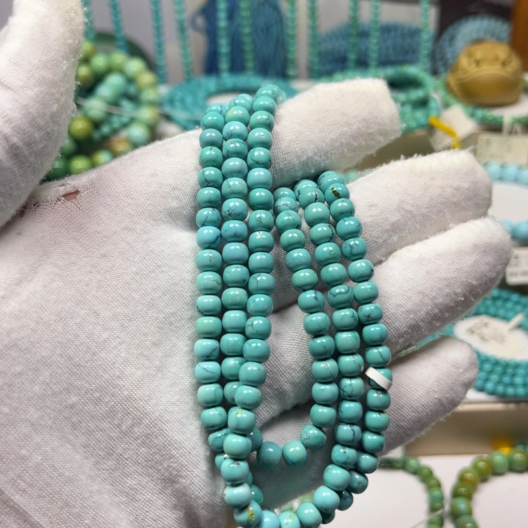 绿松石未镶嵌手链
