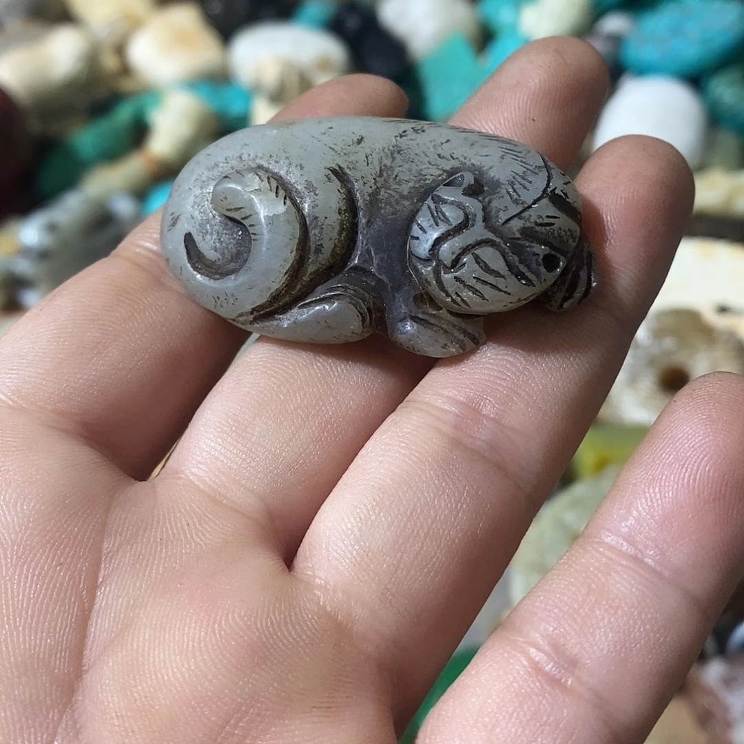 和田玉（糖玉）未镶嵌挂件