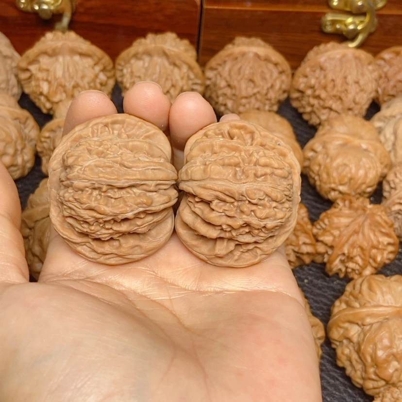 【闪购商品】吊坠文玩核桃一**光四座楼44