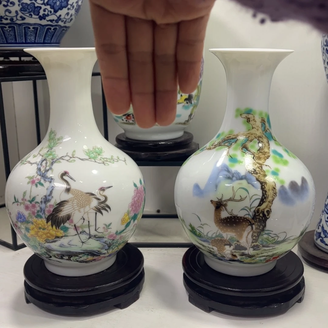 景德镇陶瓷花瓶摆件