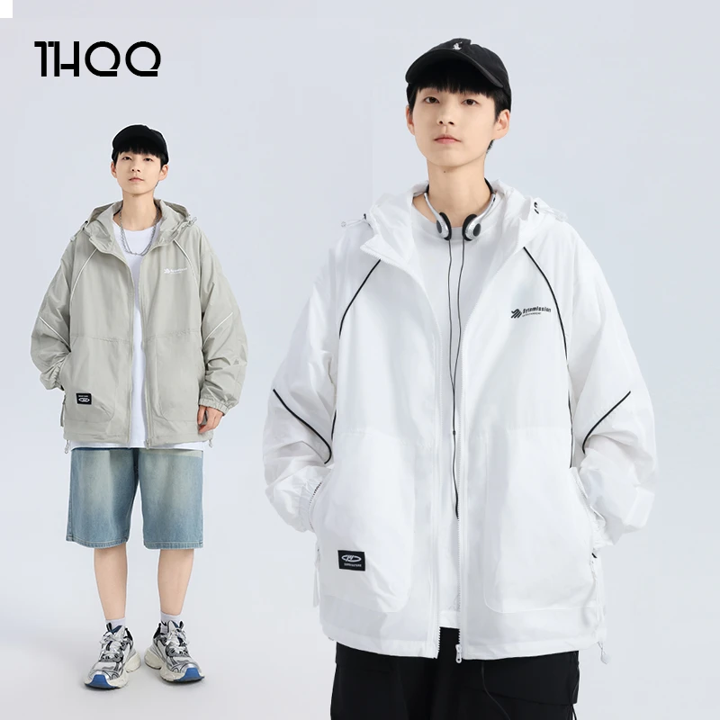 2025青少年高端定制防晒衣初中生高中生爆款凉感透气新款防晒服