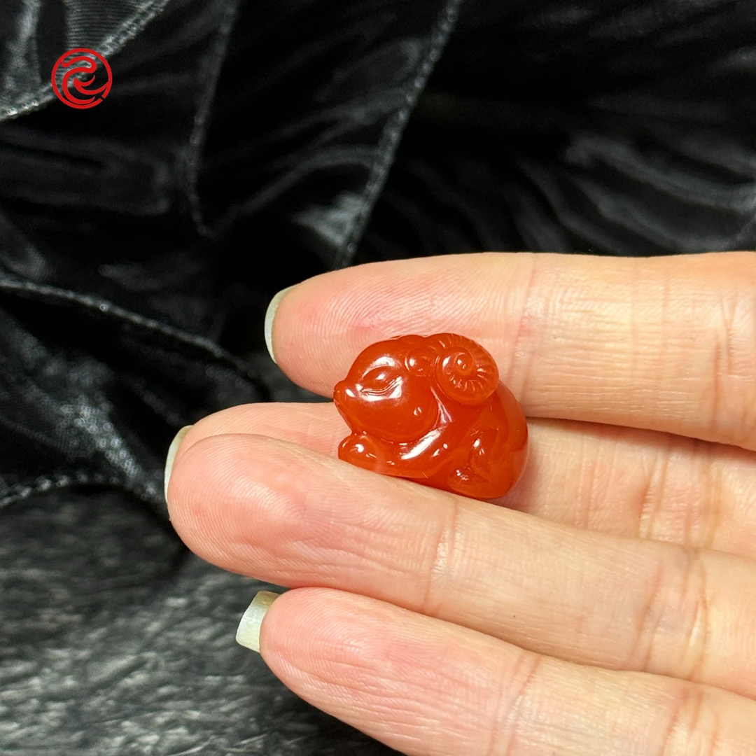 大魔王李栋  南红玛瑙 3239 羊