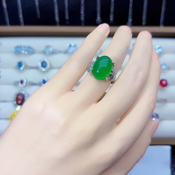 玛瑙/玉髓合金戒指