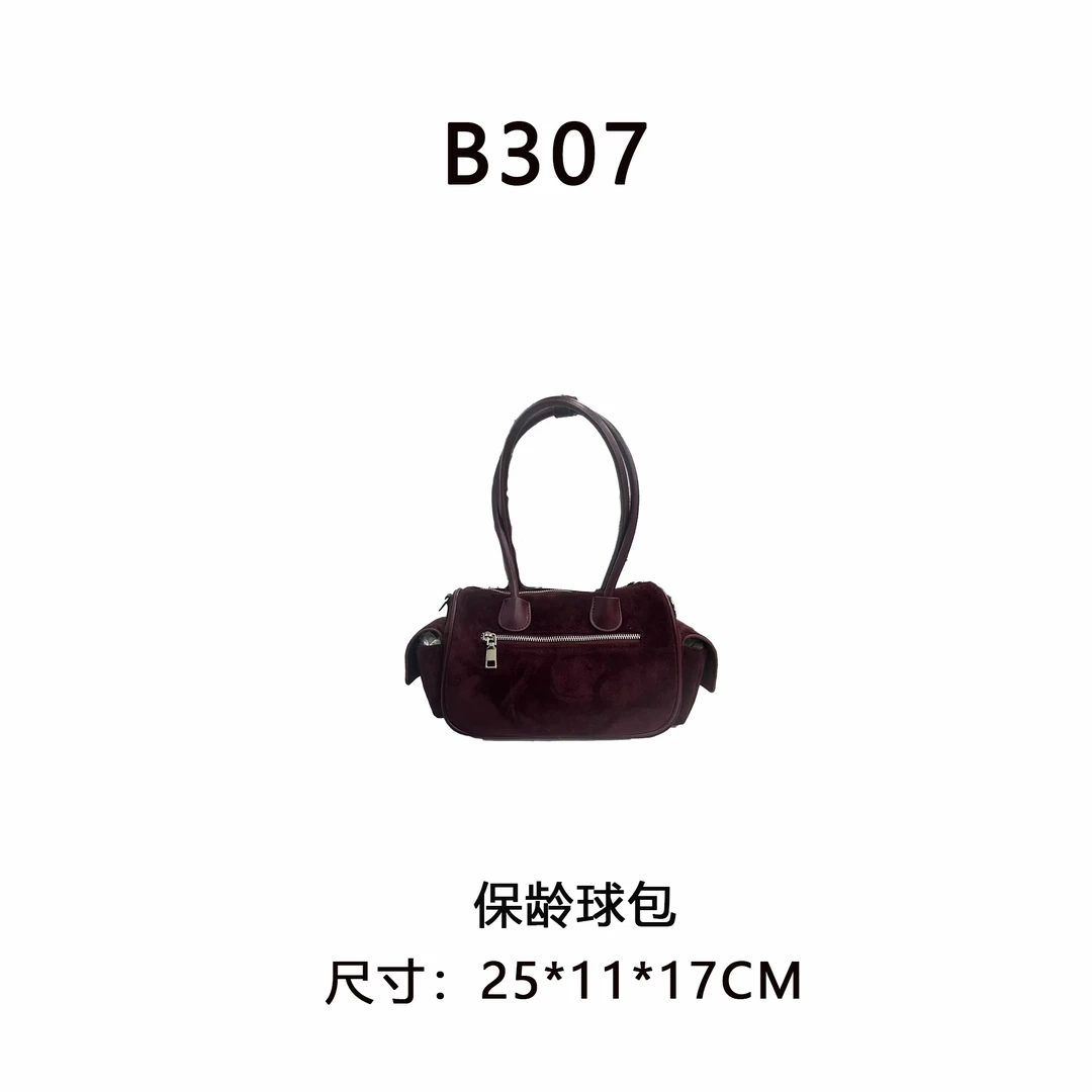 【B307】保龄球包按编号拍（尺寸25*11*17CM）新款红色女包