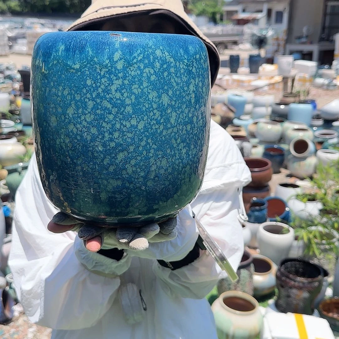 紫砂花盆王嫂花盆0629-711号22口17