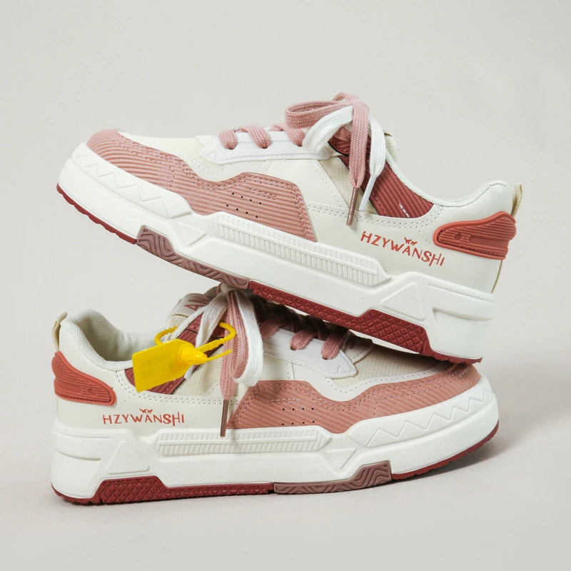 春季新款厚底百搭板鞋休闲鞋女鞋小众原创新款小白鞋chic鞋子