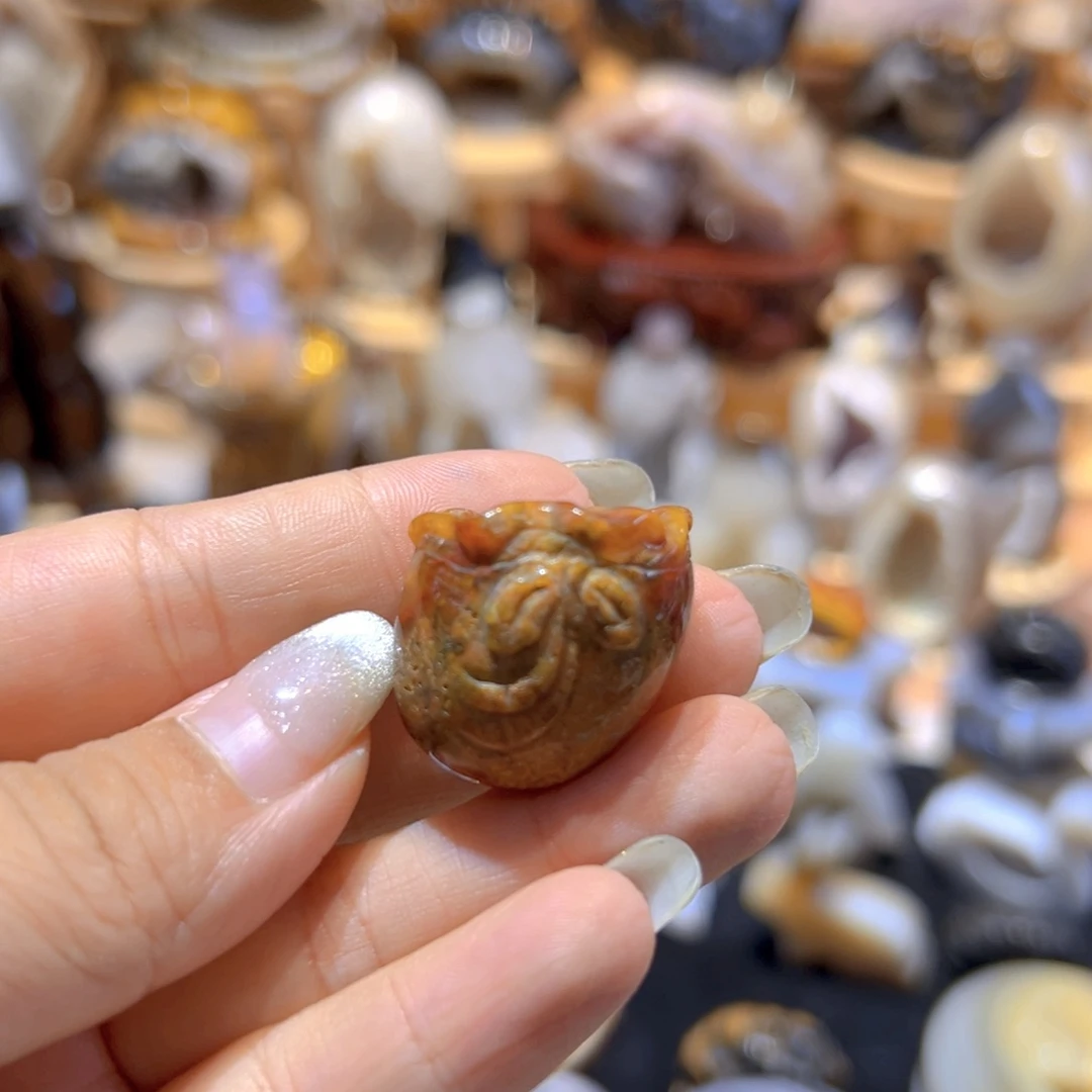 大型摆件（非配饰）未镶嵌水晶钱袋