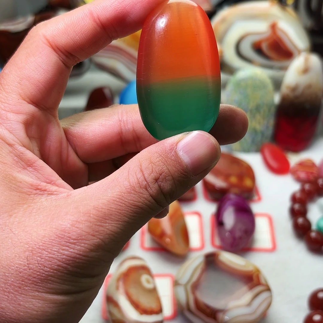 玛瑙/玉髓未镶嵌颈饰