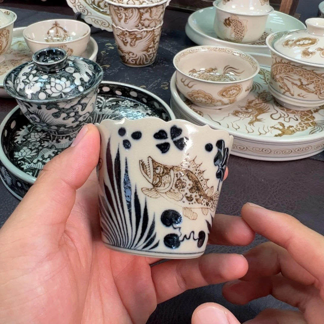 方***嘚景德镇手工手绘陶瓷