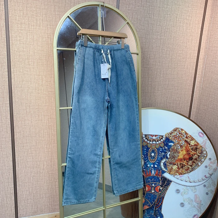 OO109孕妇蓝色牛仔裤M90-120L130 XL140
