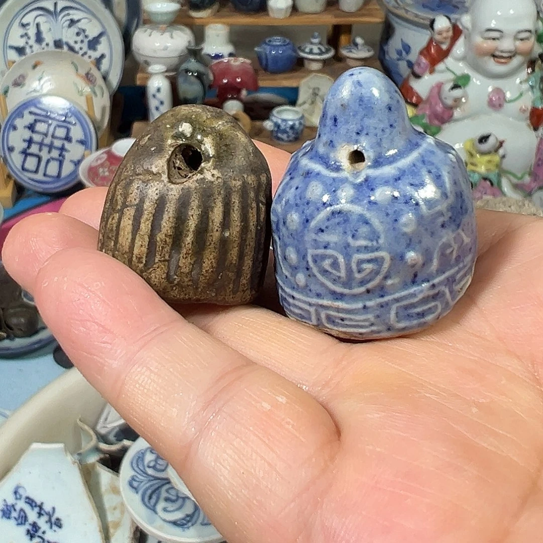 手***人瓷片瓷片标本，全场包邮