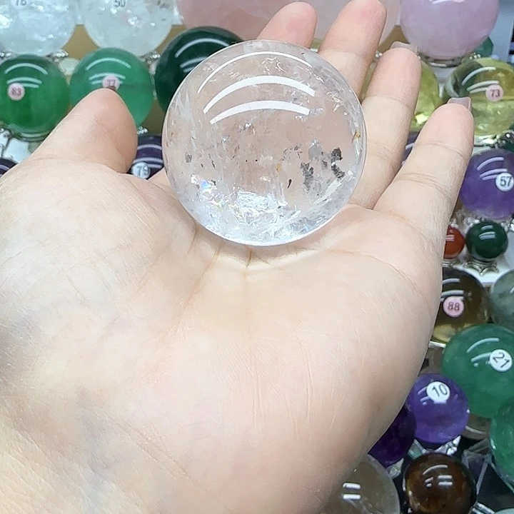 水晶未镶嵌珠宝半成品