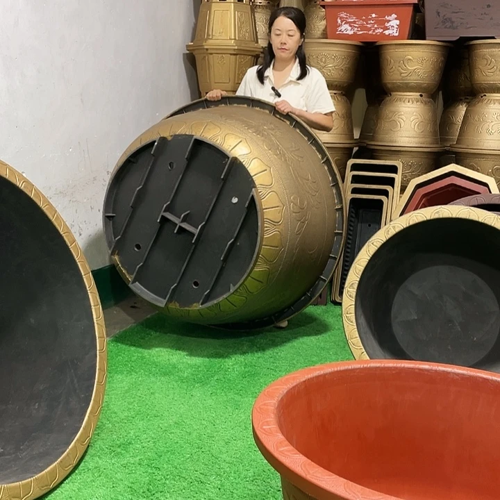 圆盆古铜一米二一个