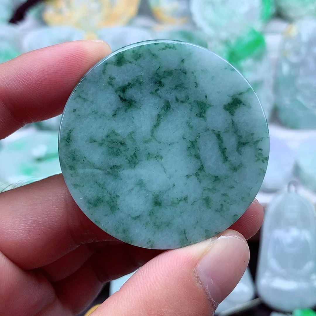 翡翠未镶嵌颈饰翡翠吊坠