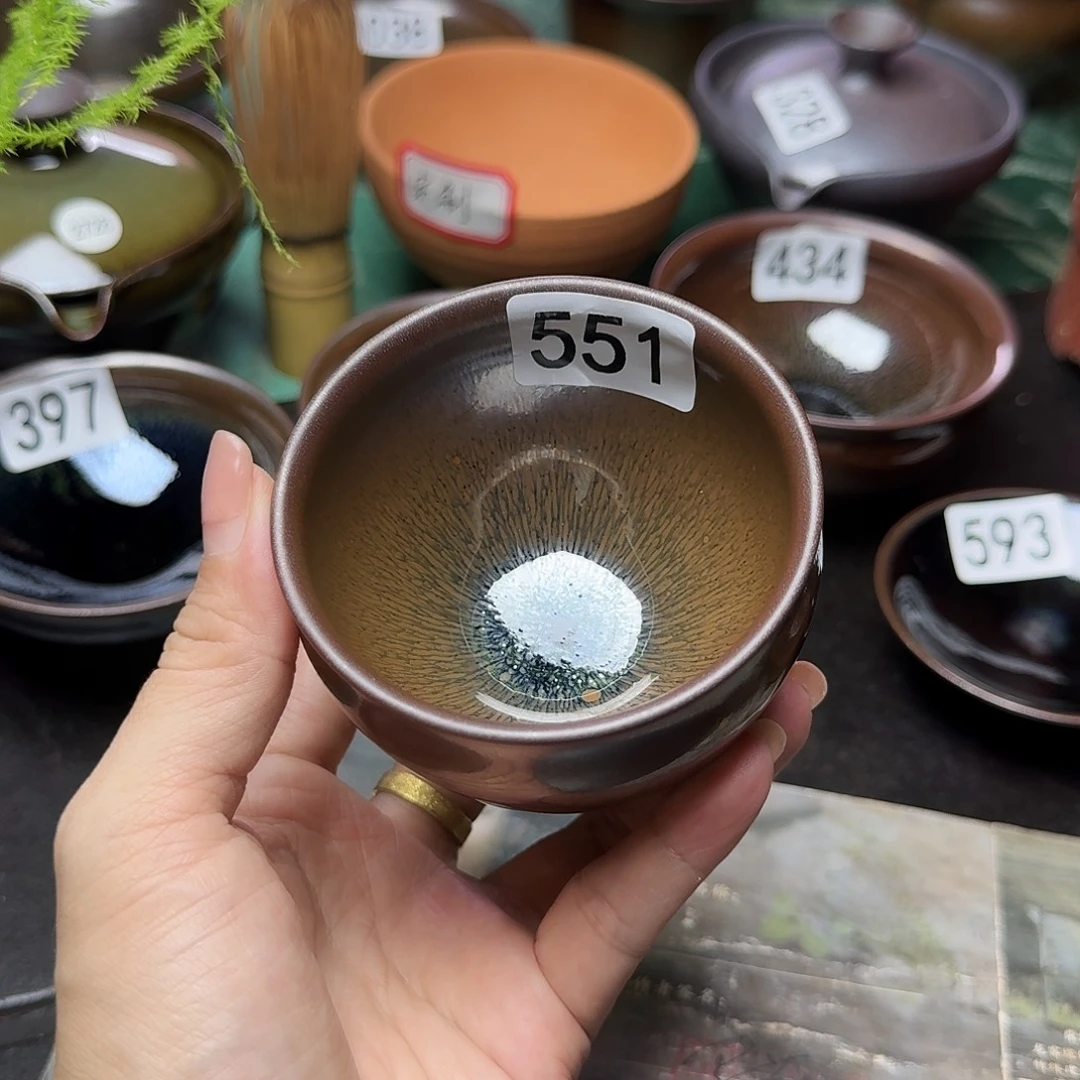 茶盏551 罗莉柴烧手工主人杯
