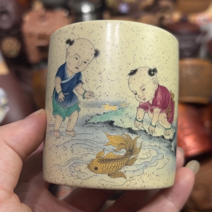 茶杯紫砂宜兴紫砂主人杯