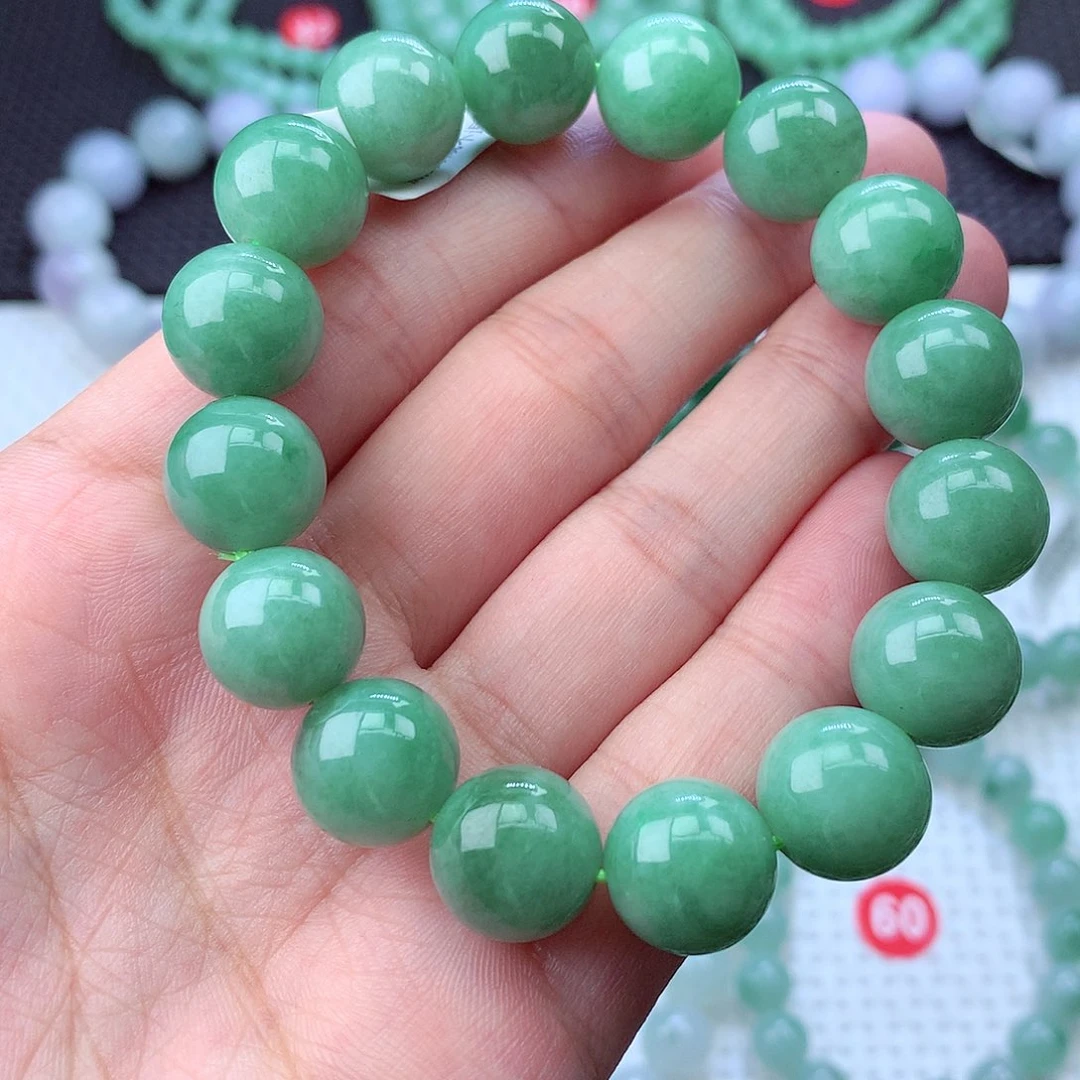 翡翠未镶嵌毛衣链