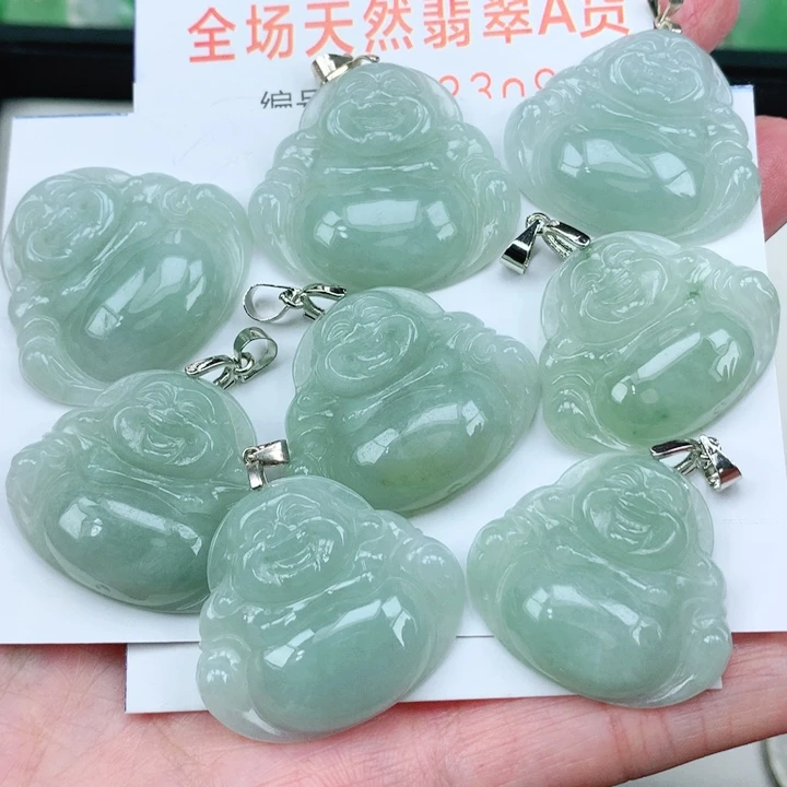 翡翠未镶嵌颈饰多样性发其1