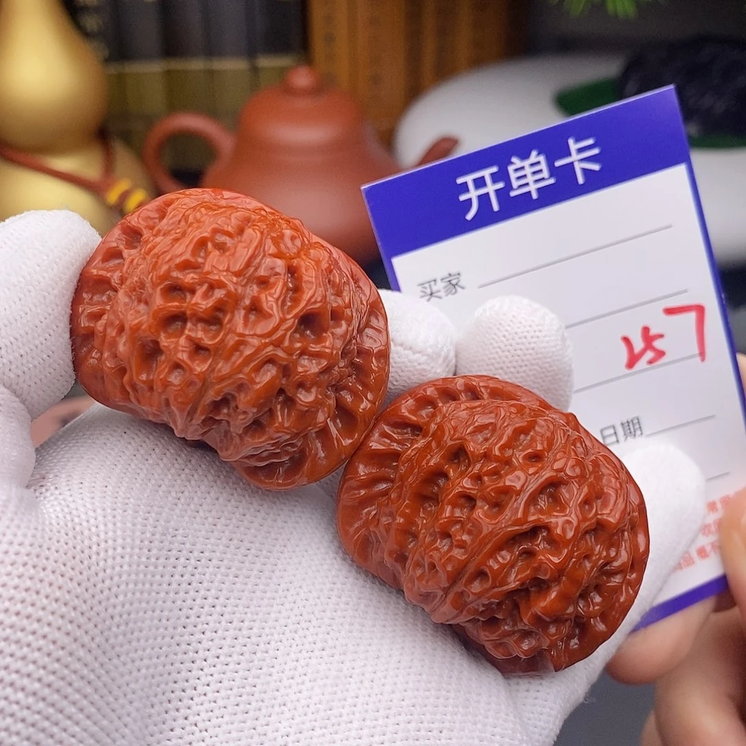 把件文玩核桃45血麒麟257