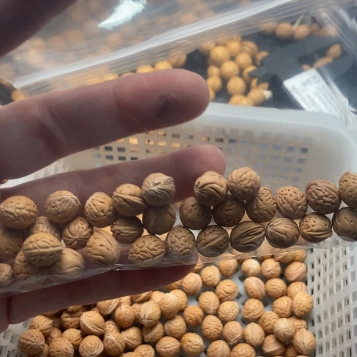 和***忧桃核吊坠散籽批发小桃核60